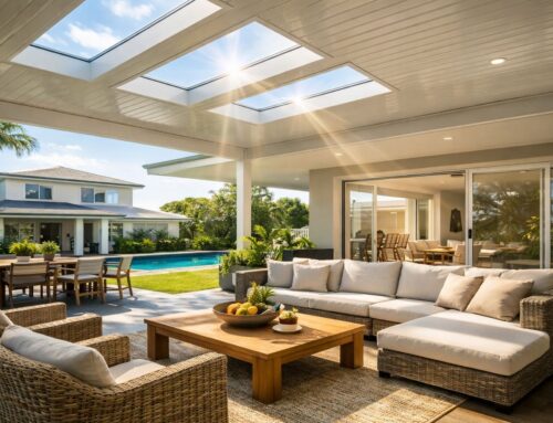 Skylights or Larger Roof Overhangs? Which Brings Better Light to Insulated Patios?