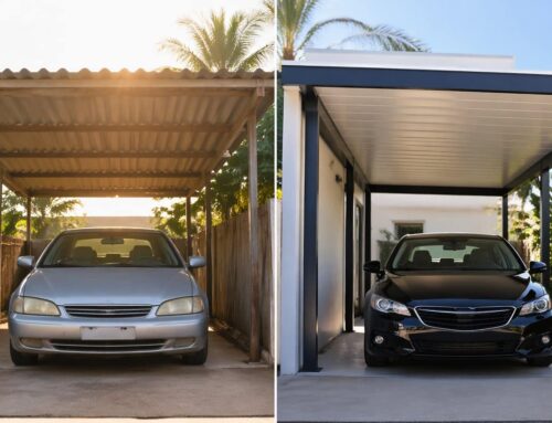 How Insulated Carports Help Protect Vehicle Paintwork and Dashboards